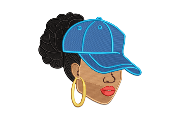 Afro Woman Face Embroidery Review