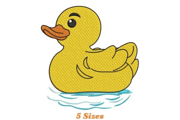 Charming Rubber Duck Embroidery Design Review