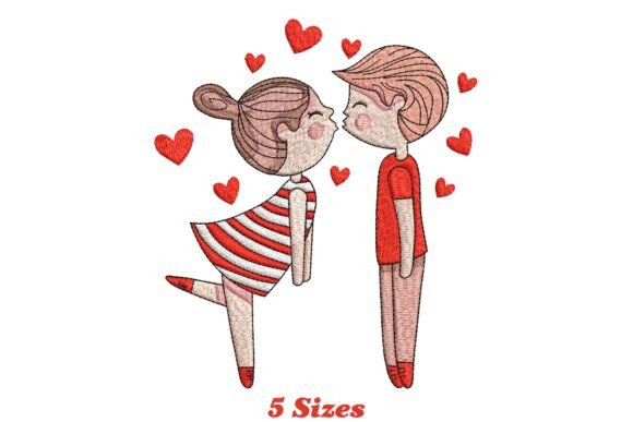 Couple Kissing Embroidery Design Review