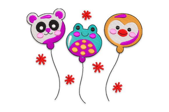 Cute Animals in Colorful Balloons Review
