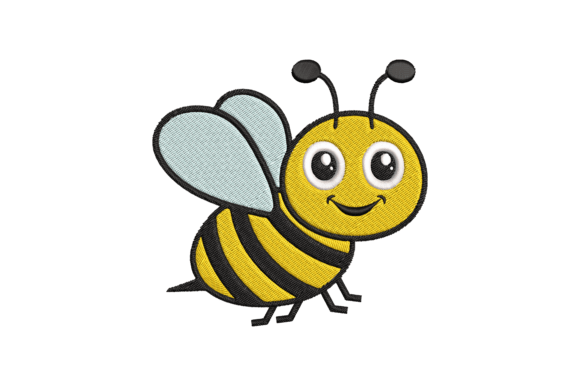 Cute Bee Embroidery Design Review