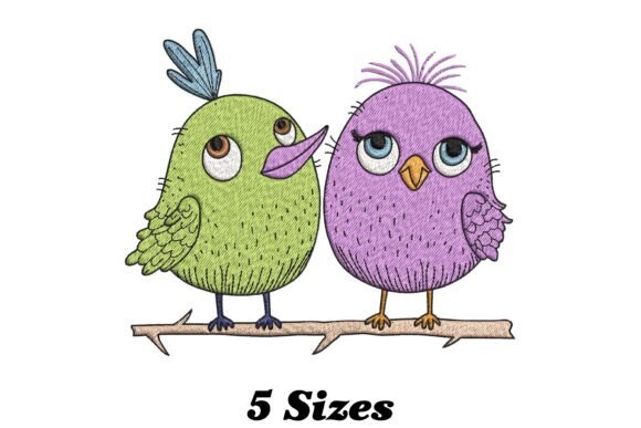 Cute Birds Embroidery Review