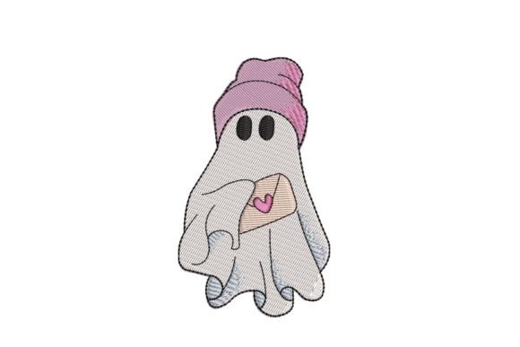 Cute Ghost Valentine Embroidery Review