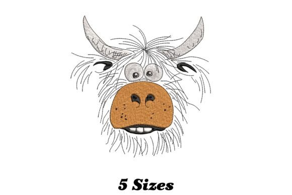 Funny Cow Head Embroidery Review