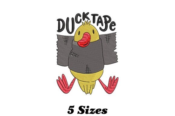 Funny Duck Tape Embroidery Review
