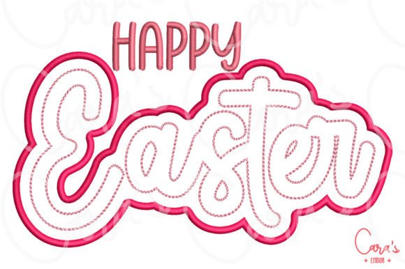 Happy Easter Double Applique Review