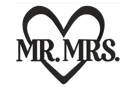 Mr. Mrs. Heart Mister Missus Embroidery Review
