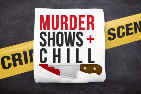 Murder Shows and Chill Embroidery Review