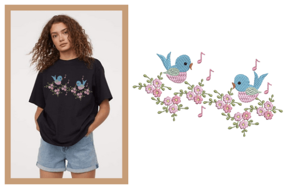 Musical Birds Embroidery Review