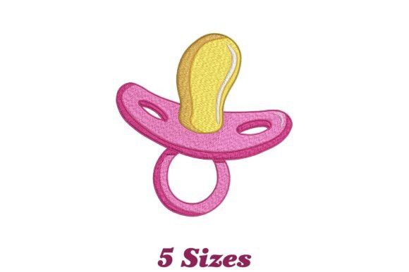 Pink Pacifier Embroidery Design Review