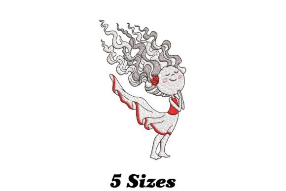 Praying Girl Embroidery Design Review