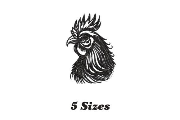 Rooster Head Embroidery Design Review