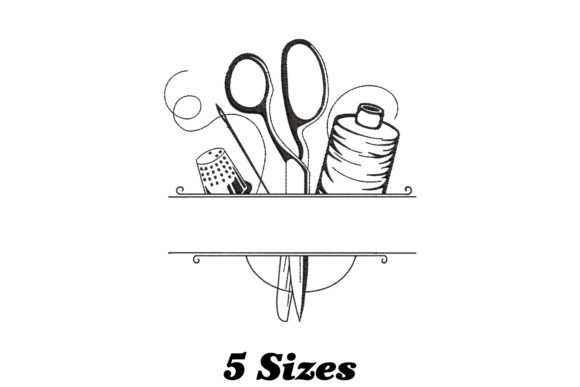 Scissors and Sewing Thread Embroidery Review