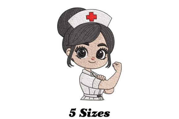 Strong Nurse Embroidery Design Review