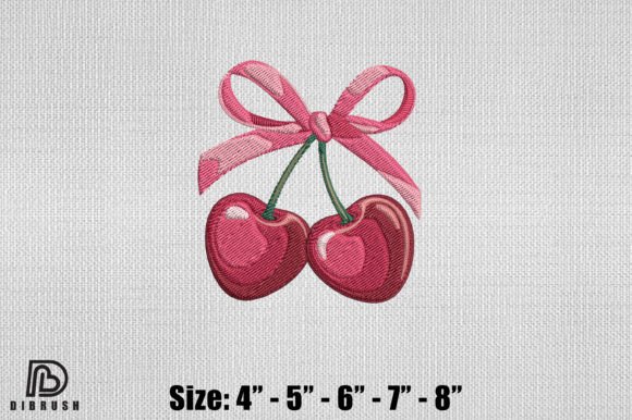 Valentine Cherries Embroidery Review