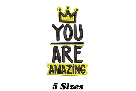You Are Amazing Embroidery Design Review